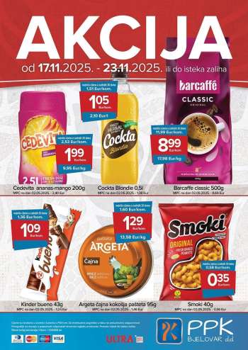 PPK Bjelovar katalog - 17.11.2025. - 23.11.2025.