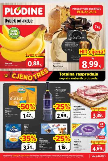 Plodine katalog - 19.11.2025. - 25.11.2025.