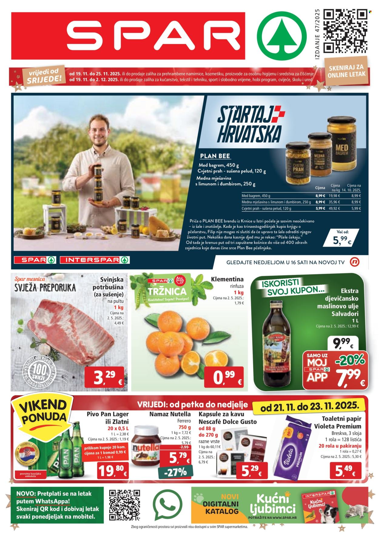 SPAR katalog - 19.11.2025. - 26.11.2025. Stranica 1