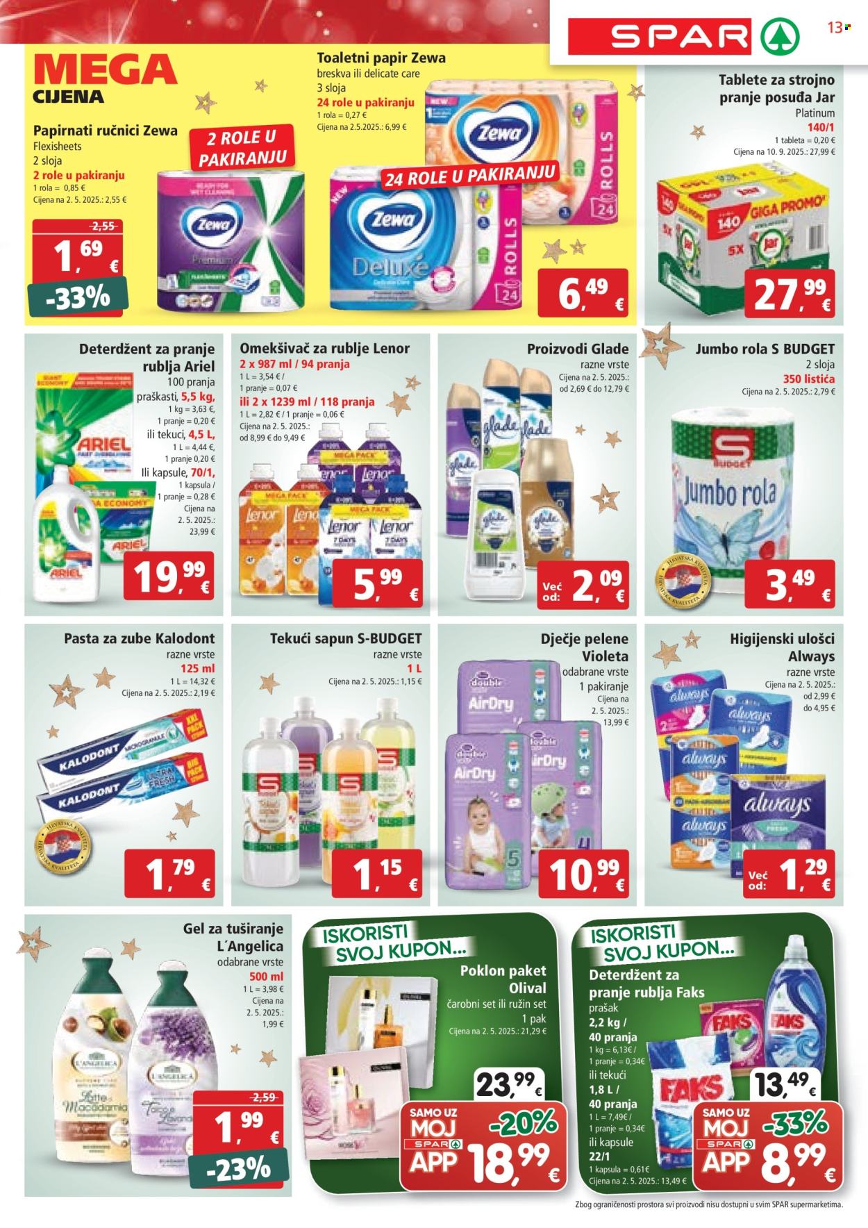 SPAR katalog - 19.11.2025. - 26.11.2025. Stranica 13
