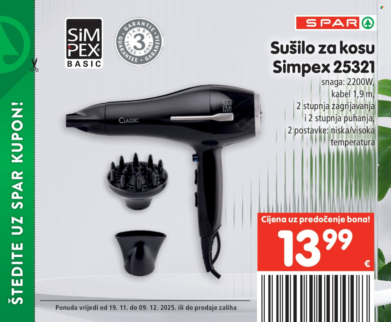 SPAR katalog - 19.11.2025. - 09.12.2025. Stranica 3