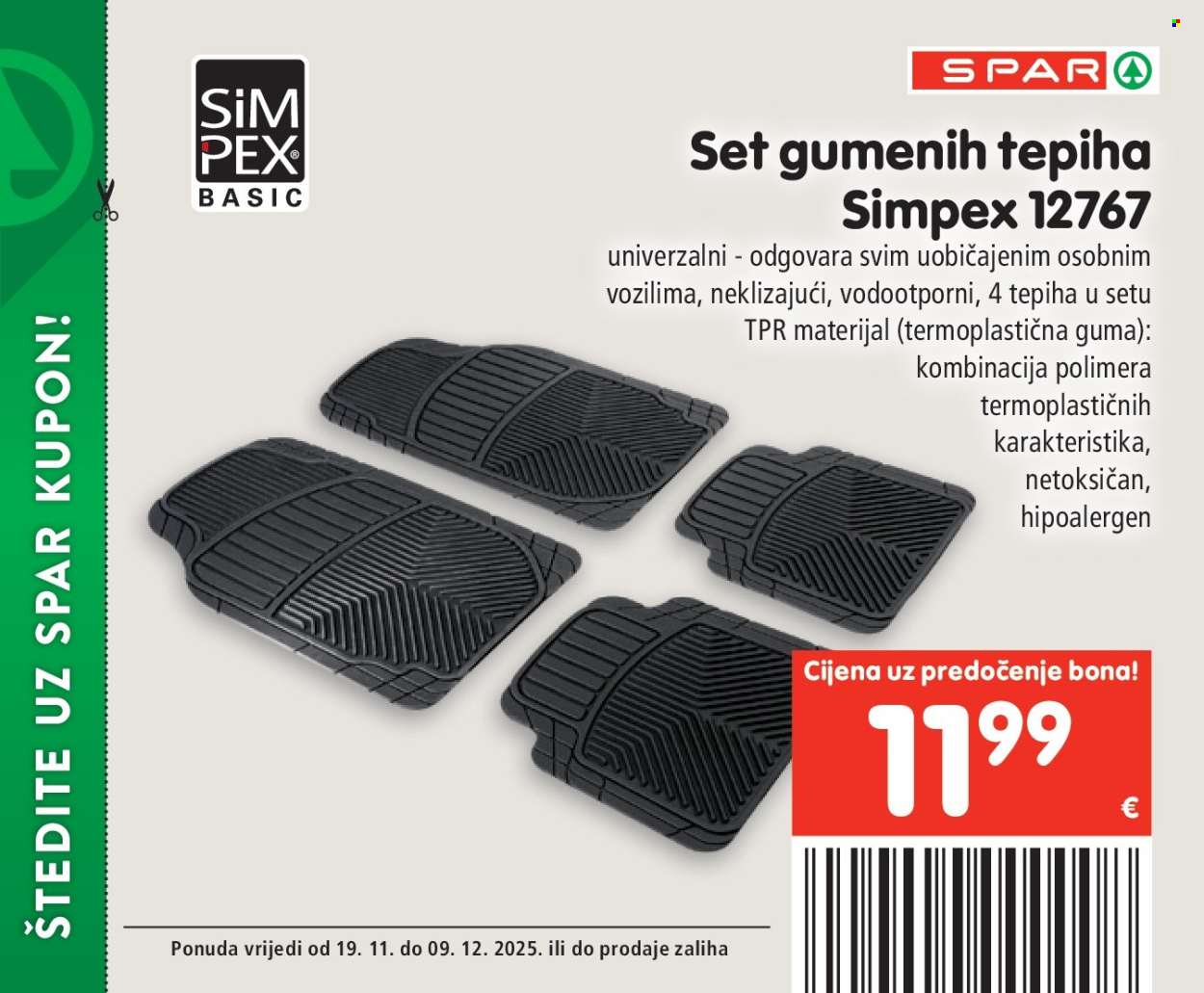SPAR katalog - 19.11.2025. - 09.12.2025. Stranica 11