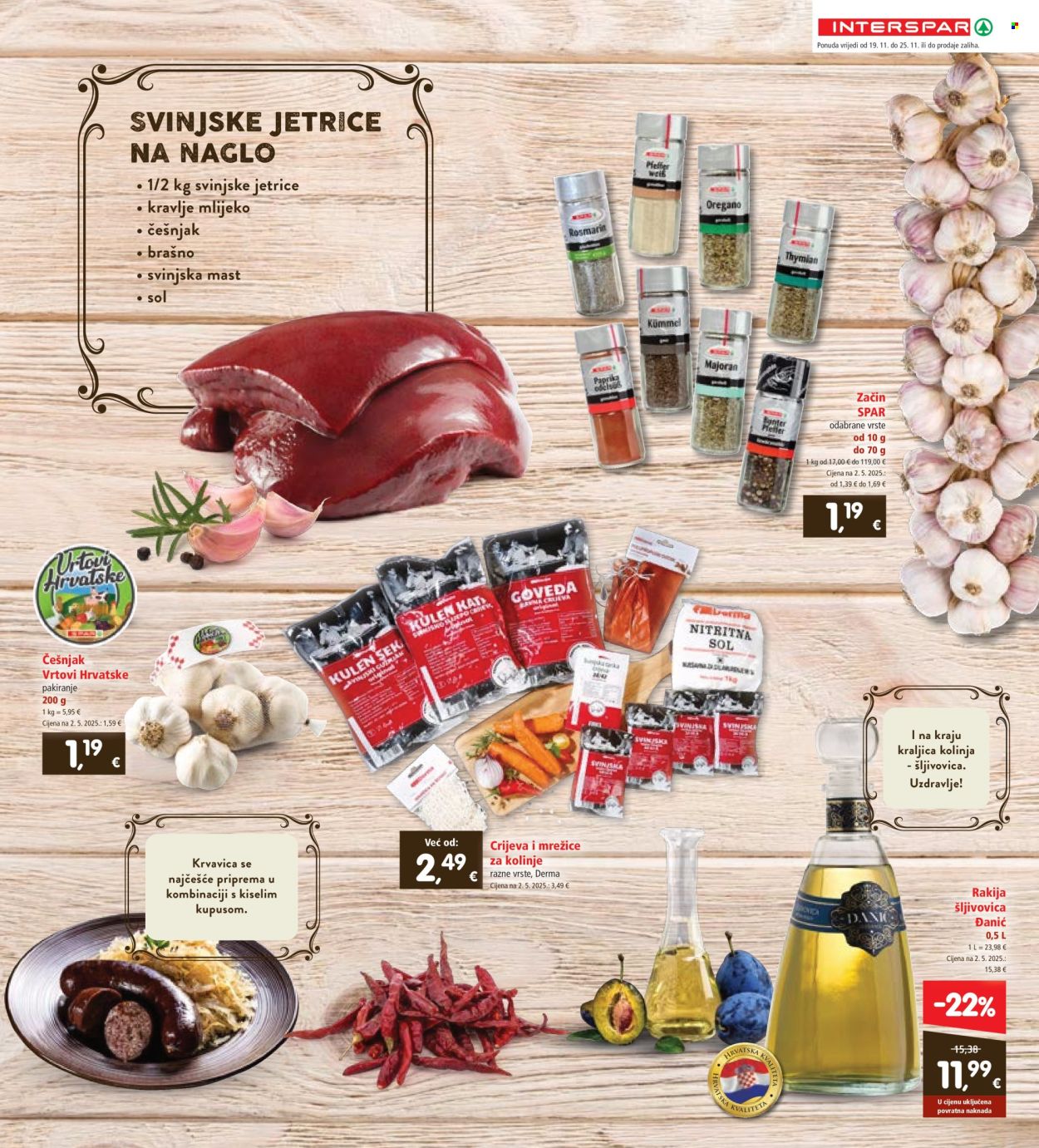 INTERSPAR katalog - 19.11.2025. - 25.11.2025. Stranica 5