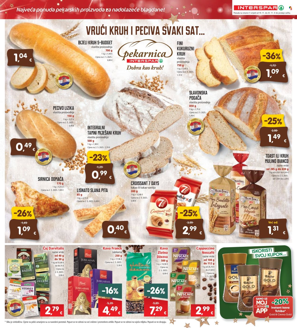 INTERSPAR katalog - 19.11.2025. - 25.11.2025. Stranica 7