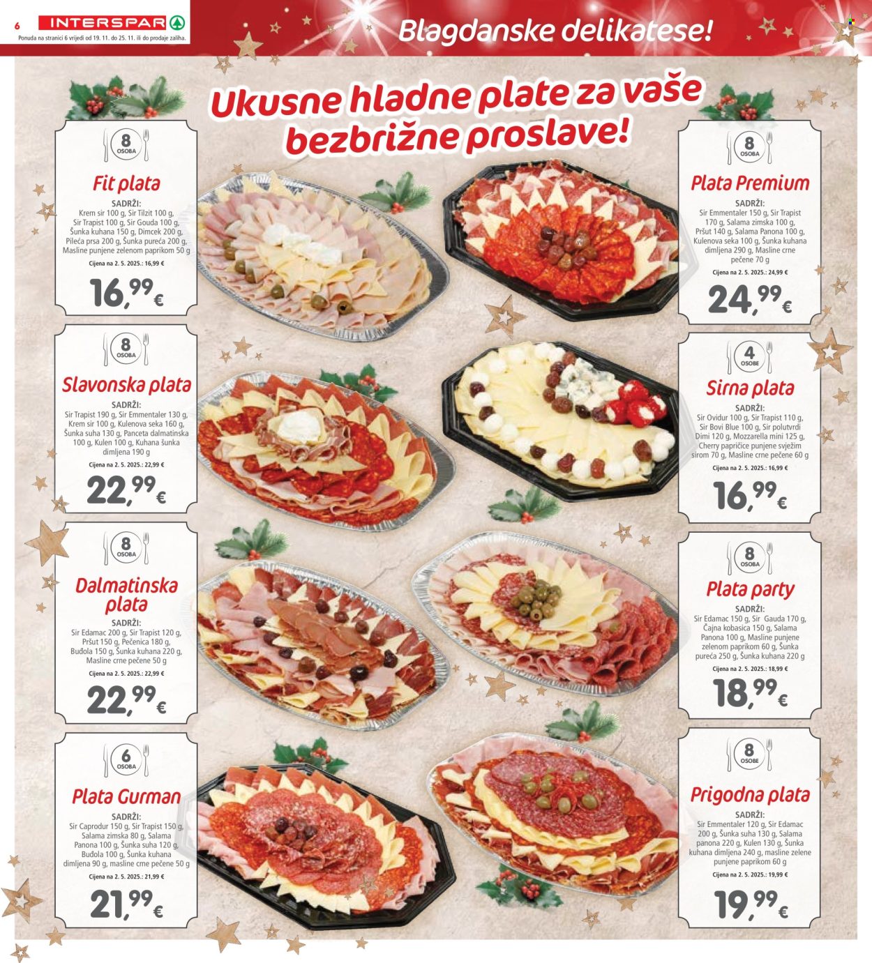 INTERSPAR katalog - 19.11.2025. - 25.11.2025. Stranica 8