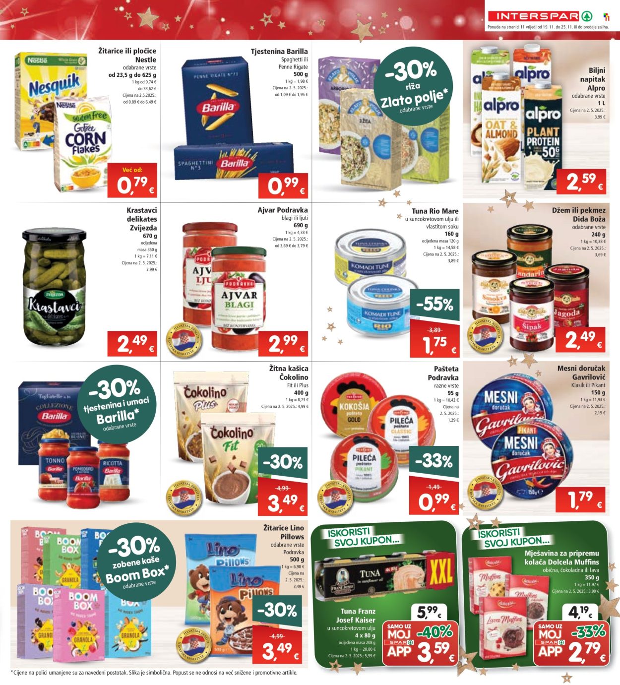 INTERSPAR katalog - 19.11.2025. - 25.11.2025. Stranica 13