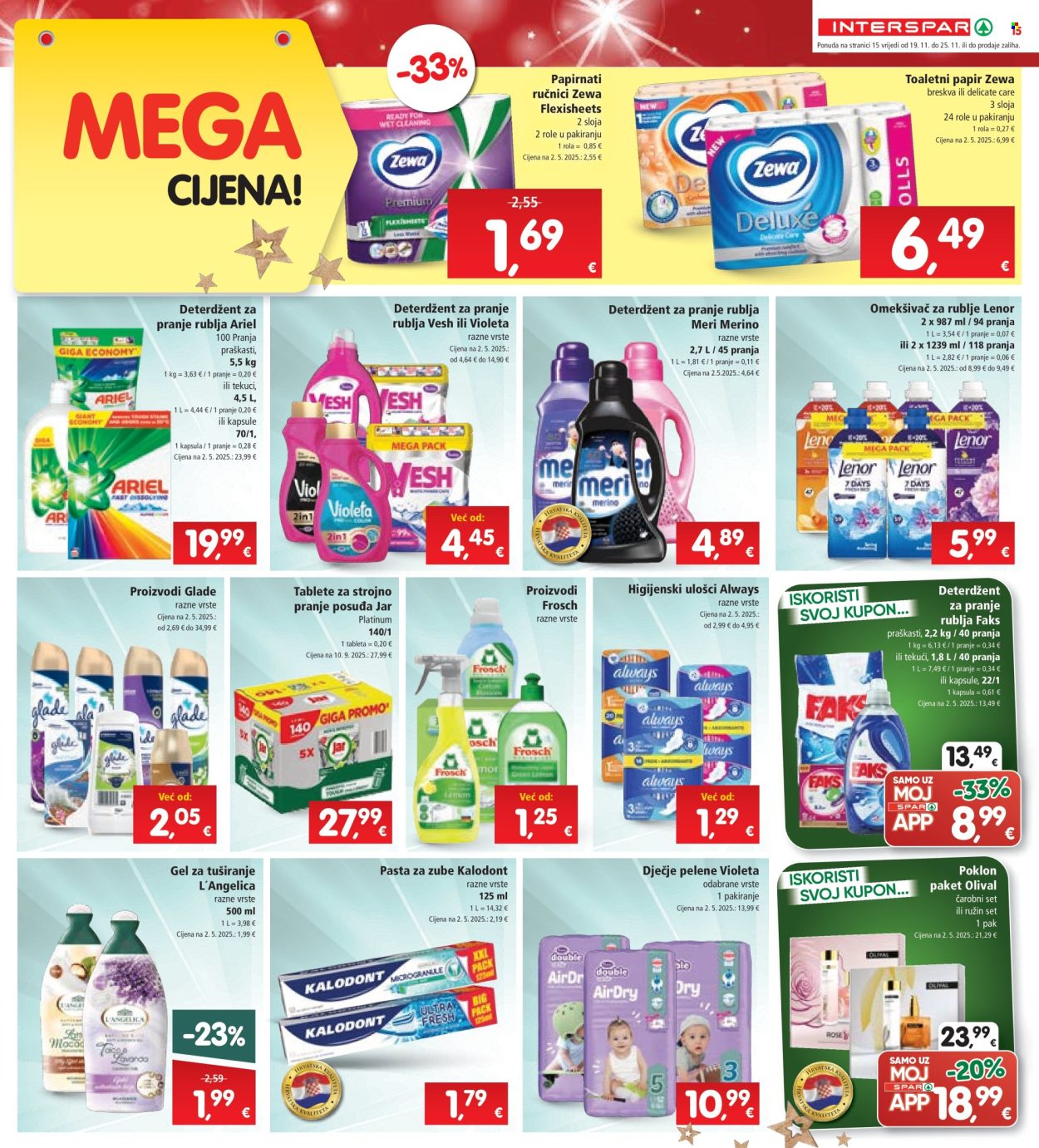 INTERSPAR katalog - 19.11.2025. - 25.11.2025. Stranica 17