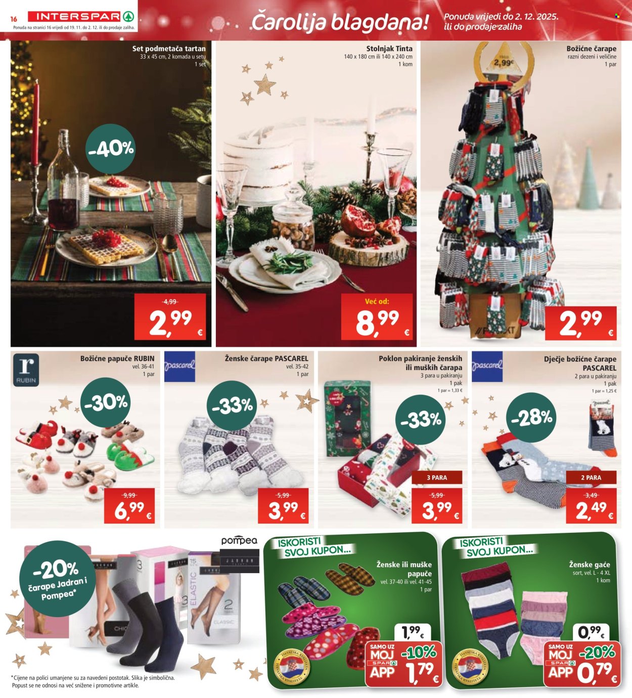 INTERSPAR katalog - 19.11.2025. - 25.11.2025. Stranica 21