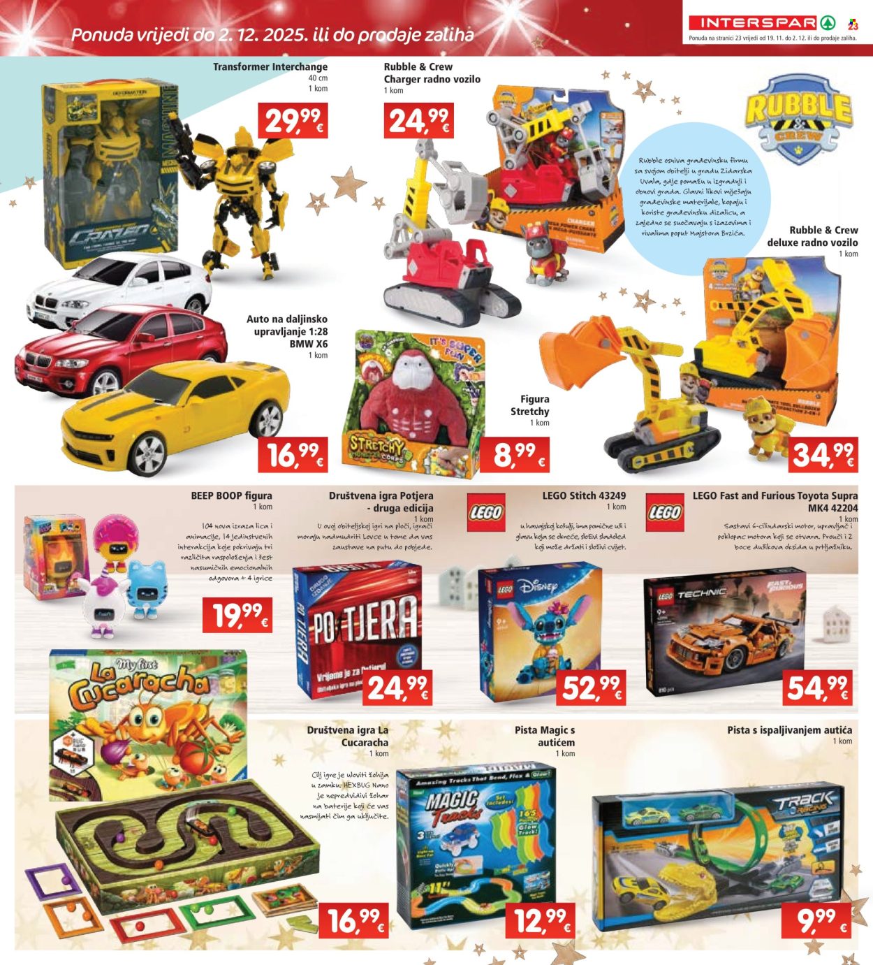 INTERSPAR katalog - 19.11.2025. - 25.11.2025. Stranica 28