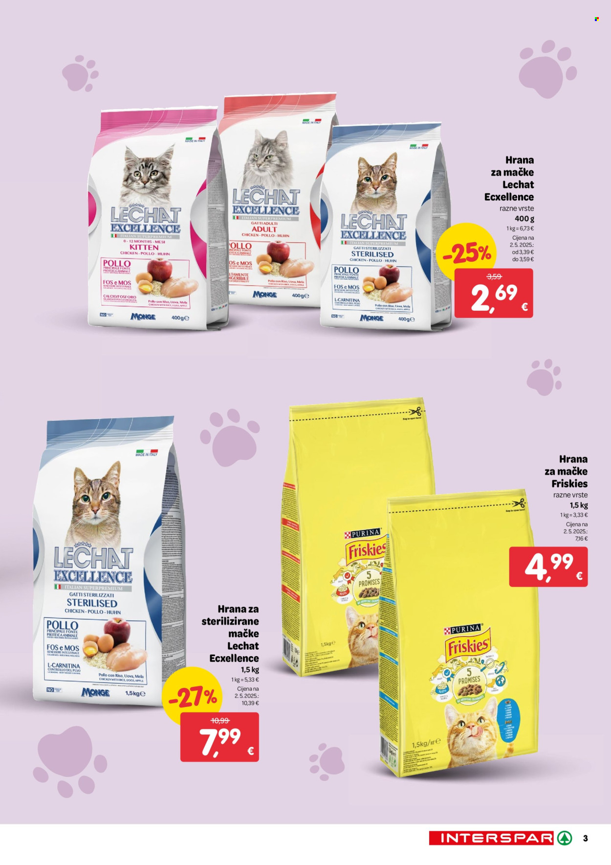 INTERSPAR katalog - 19.11.2025. - 02.12.2025. Stranica 3