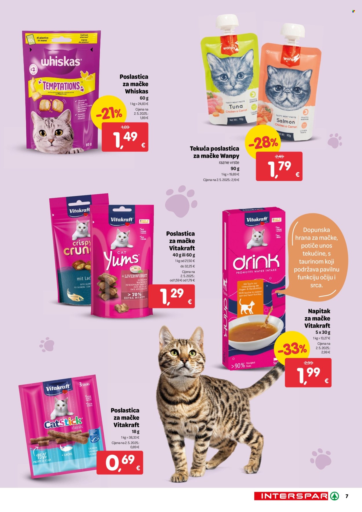INTERSPAR katalog - 19.11.2025. - 02.12.2025. Stranica 7
