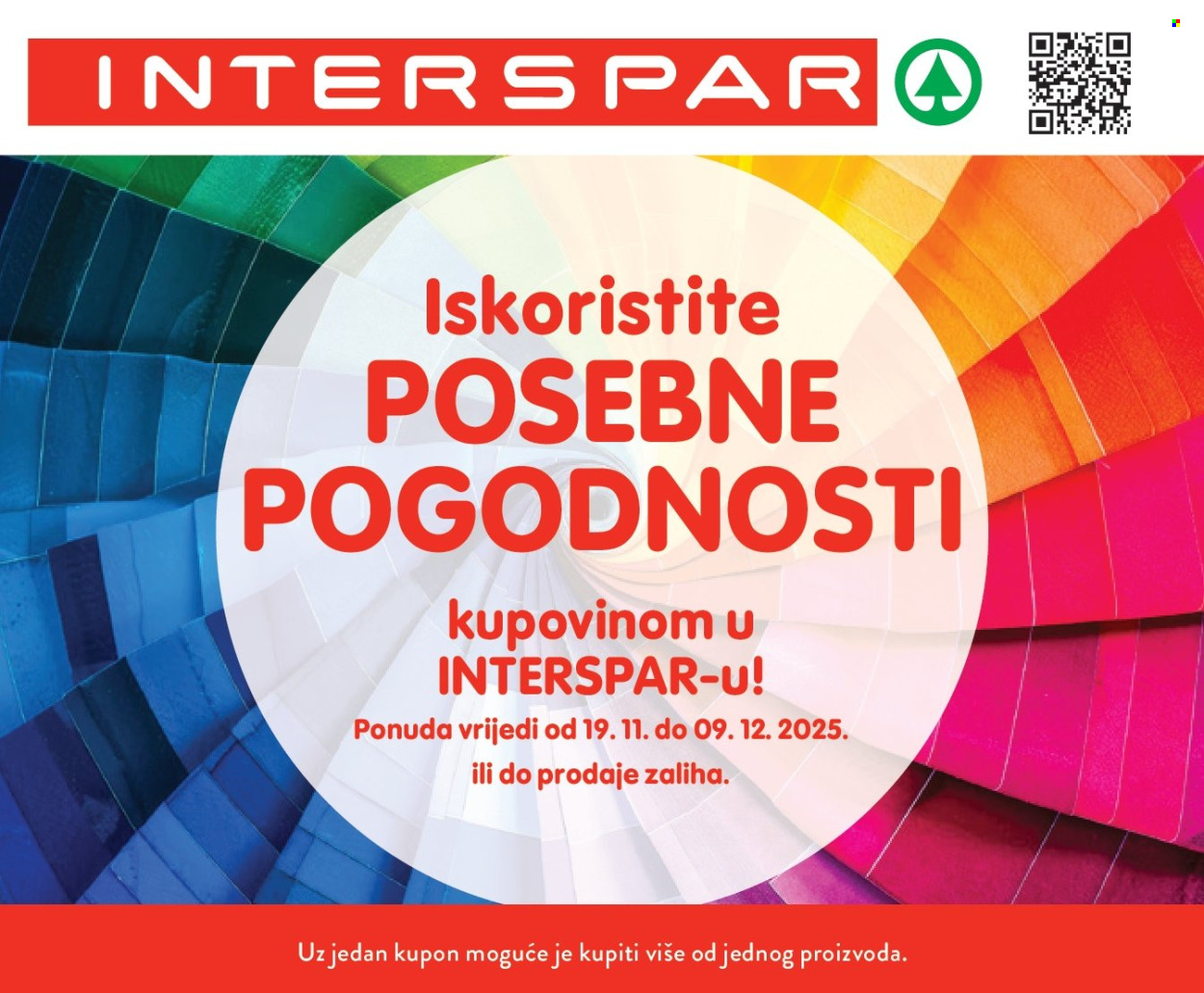 INTERSPAR katalog - 19.11.2025. - 09.12.2025. Stranica 1