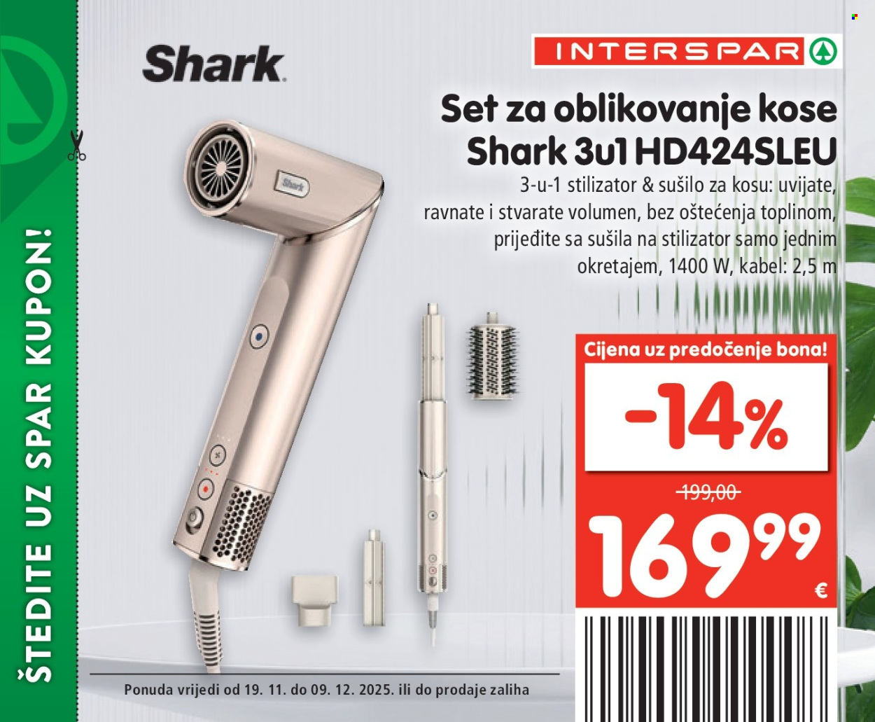 INTERSPAR katalog - 19.11.2025. - 09.12.2025. Stranica 3