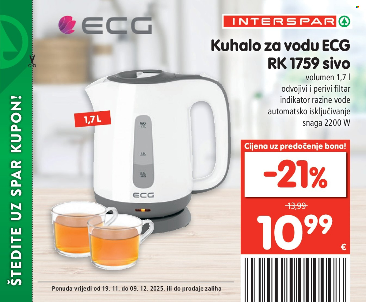INTERSPAR katalog - 19.11.2025. - 09.12.2025. Stranica 9