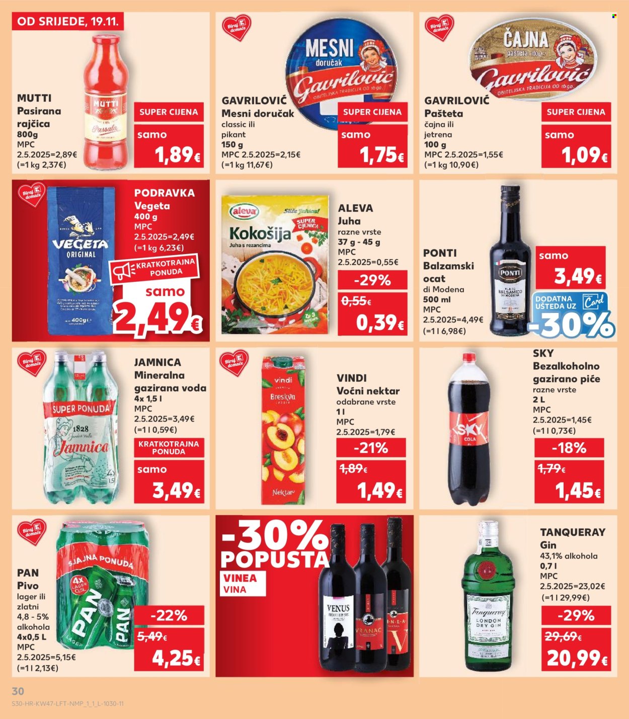 Kaufland katalog - 19.11.2025. - 25.11.2025. Stranica 30