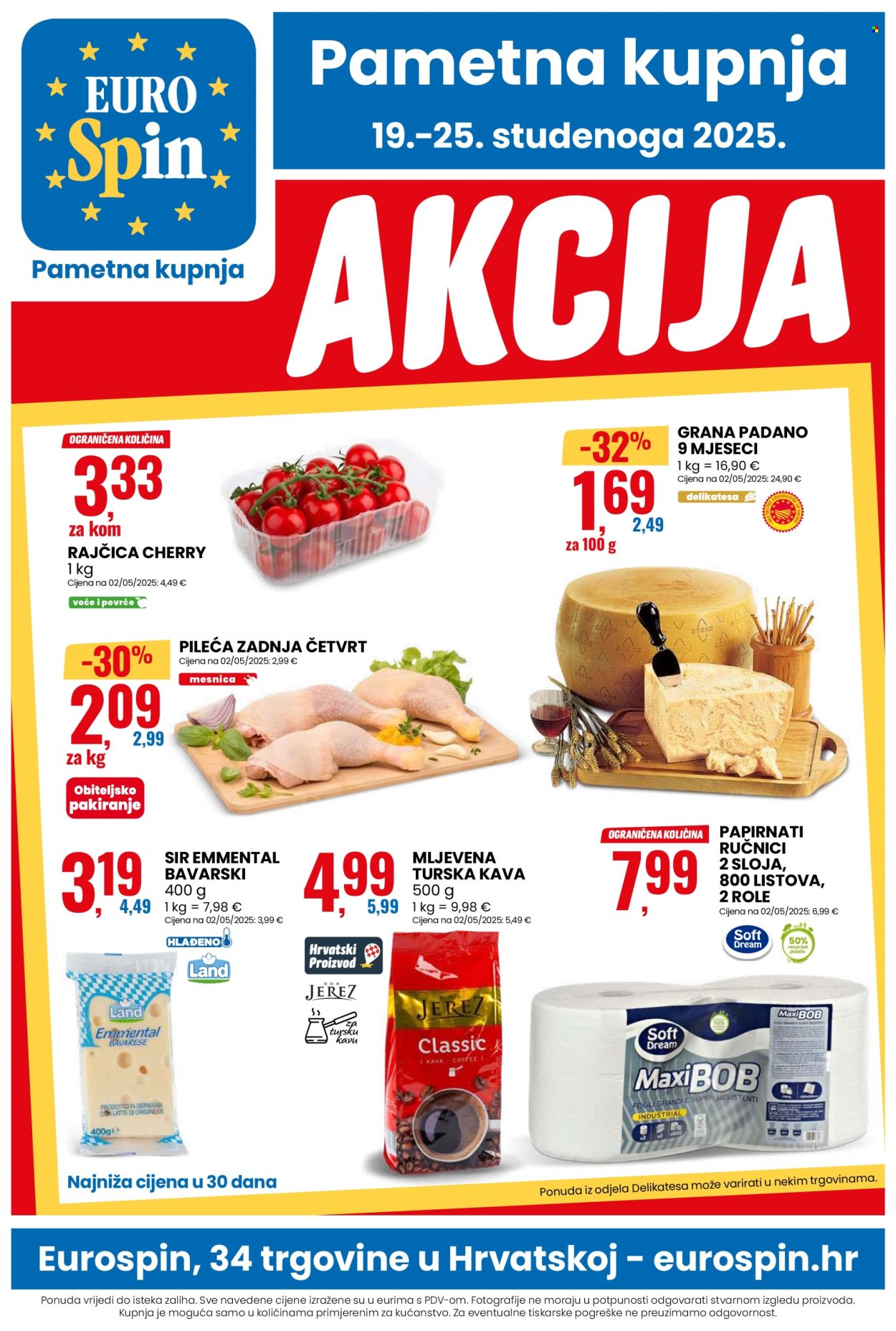 Eurospin katalog - 19.11.2025. - 25.11.2025. Stranica 1