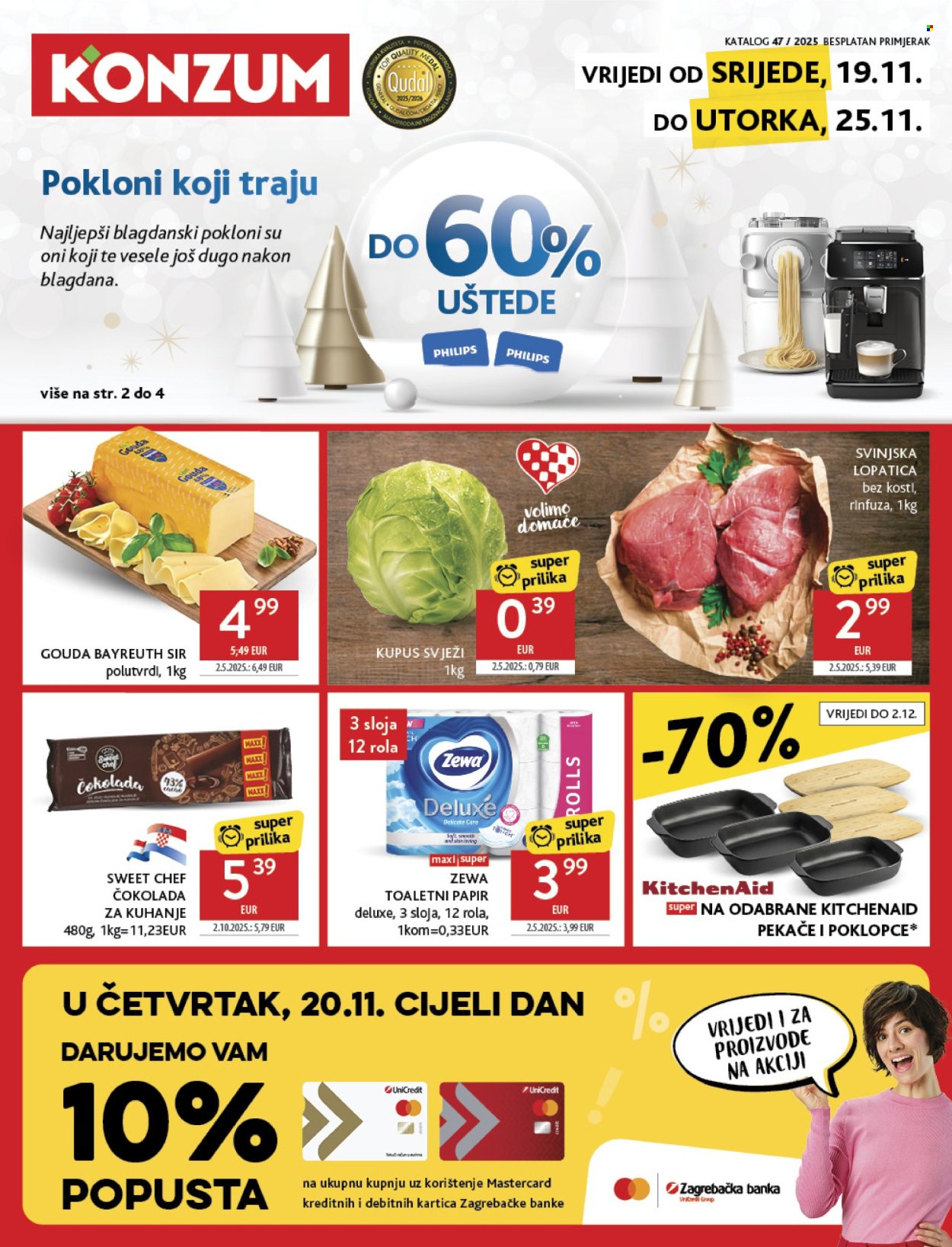 Konzum katalog - 19.11.2025. - 25.11.2025. Stranica 1