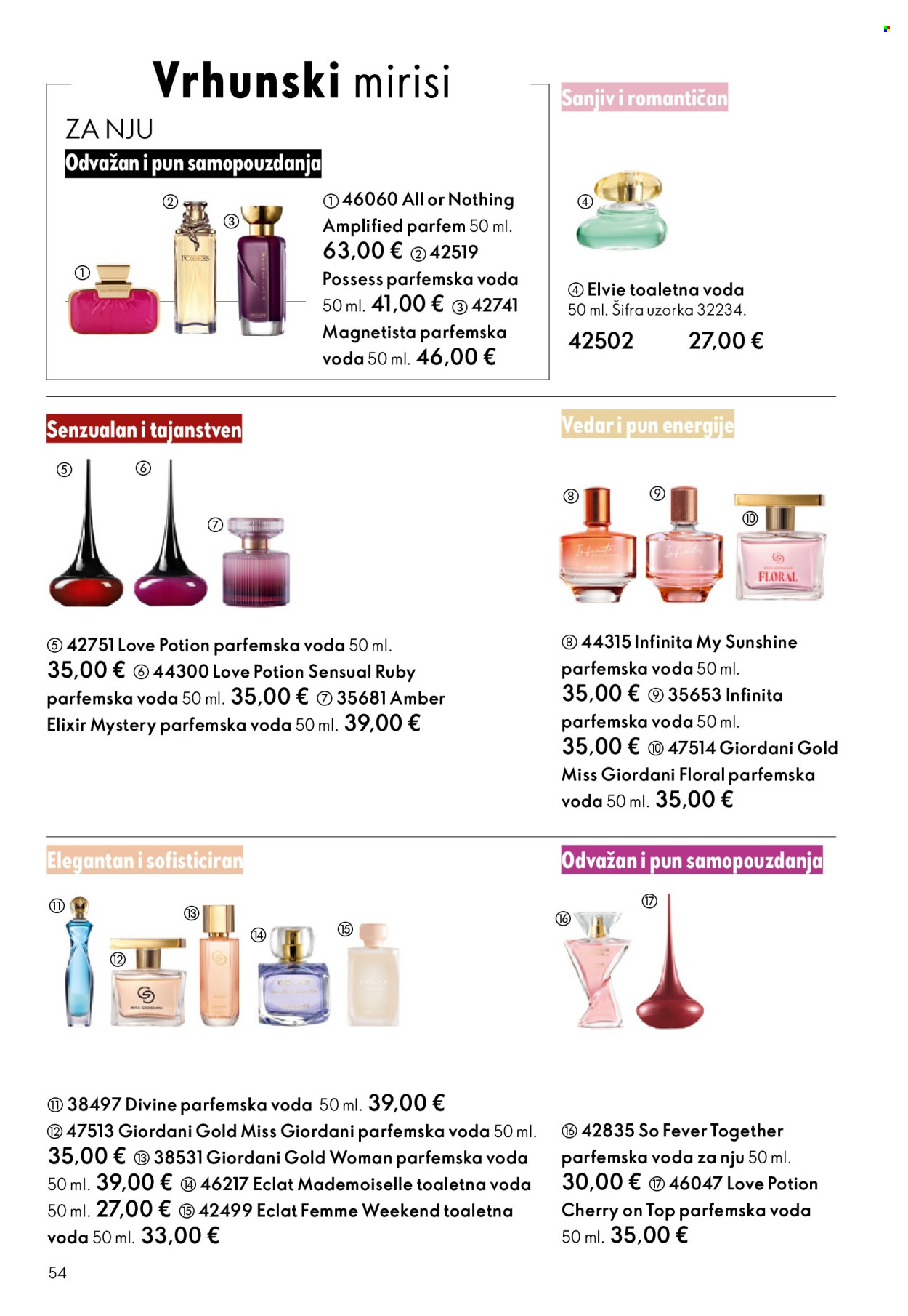 Oriflame katalog - 19.11.2025. - 09.12.2025. Stranica 54
