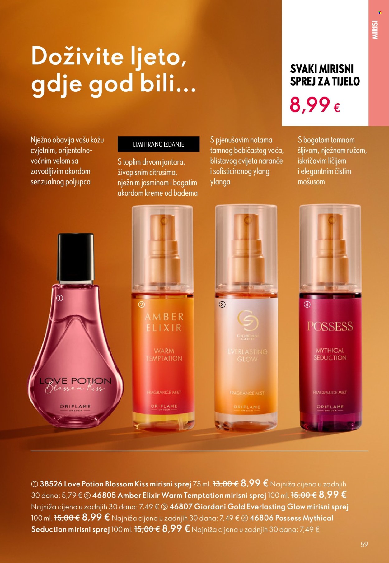 Oriflame katalog - 19.11.2025. - 09.12.2025. Stranica 59