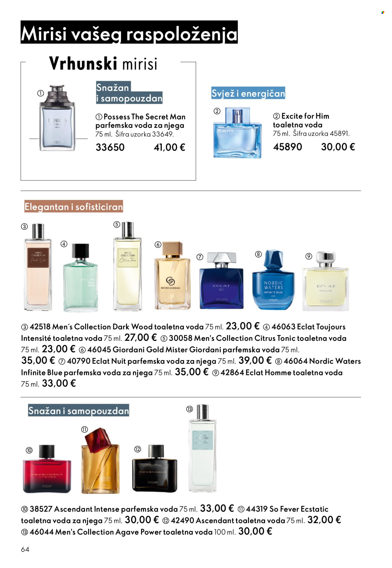 Oriflame katalog - 19.11.2025. - 09.12.2025. Stranica 64