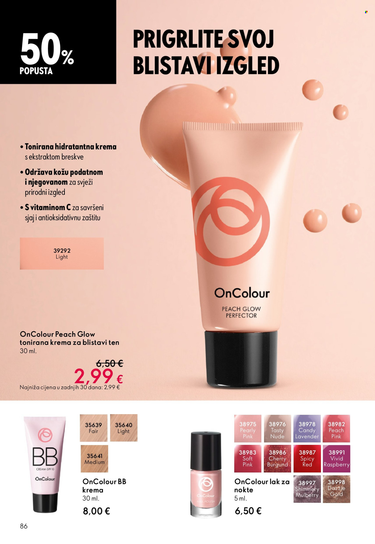 Oriflame katalog - 19.11.2025. - 09.12.2025. Stranica 86
