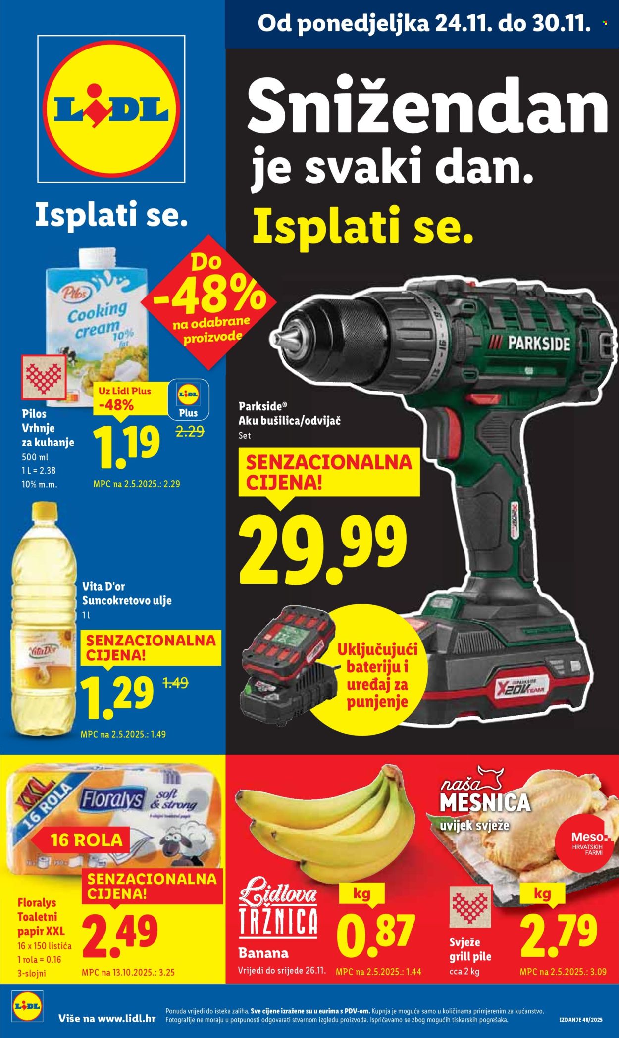 Lidl katalog - 24.11.2025. - 30.11.2025. Stranica 1