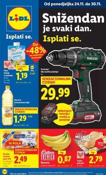 Lidl katalog - 24.11.2025. - 30.11.2025.