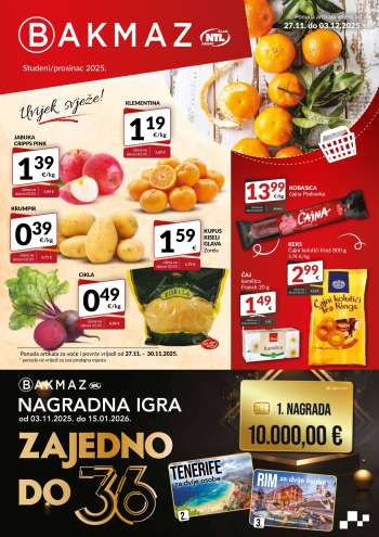 Bakmaz katalog - 27.11.2025. - 03.12.2025.