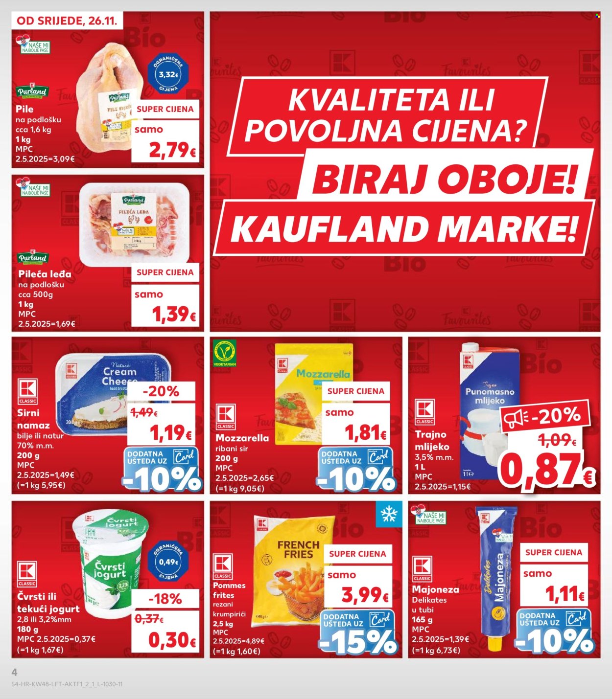 Kaufland katalog - 26.11.2025. - 02.12.2025. Stranica 4