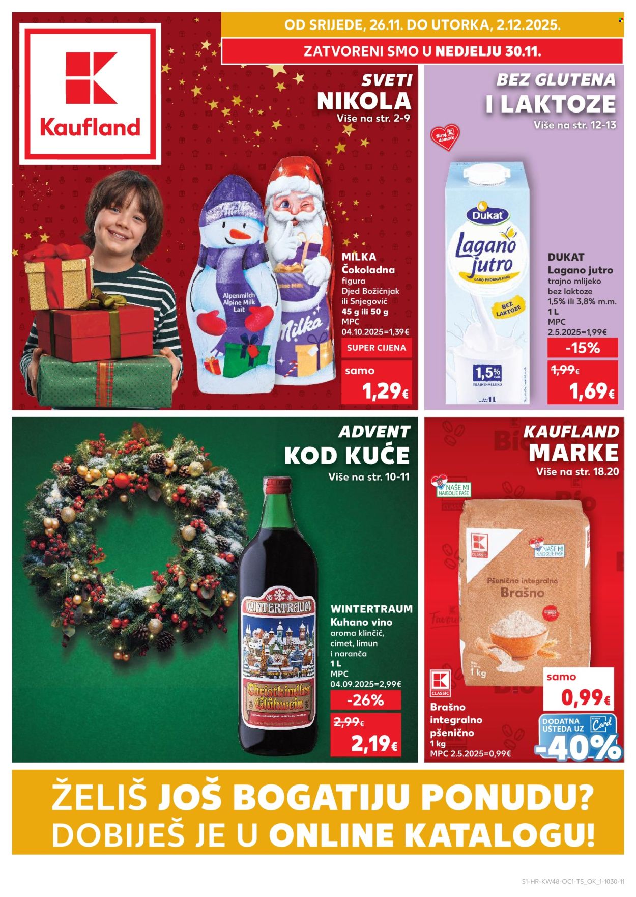 Kaufland katalog - 26.11.2025. - 02.12.2025. Stranica 1
