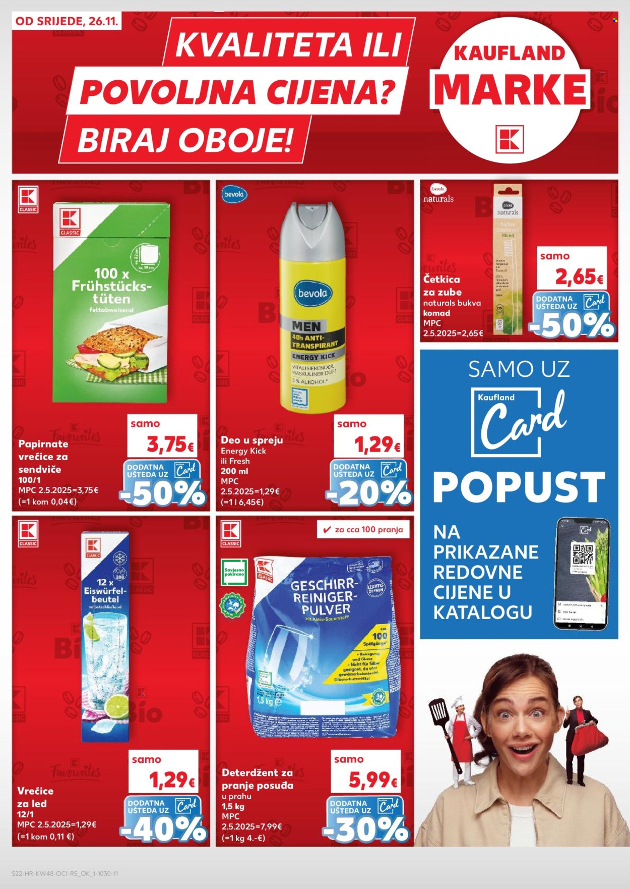 Kaufland katalog - 26.11.2025. - 02.12.2025. Stranica 22
