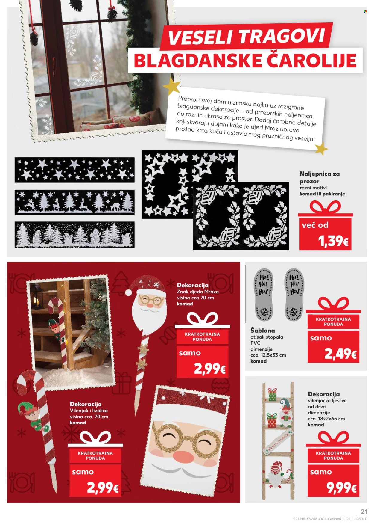 Kaufland katalog - 26.11.2025. - 26.12.2025. Stranica 21