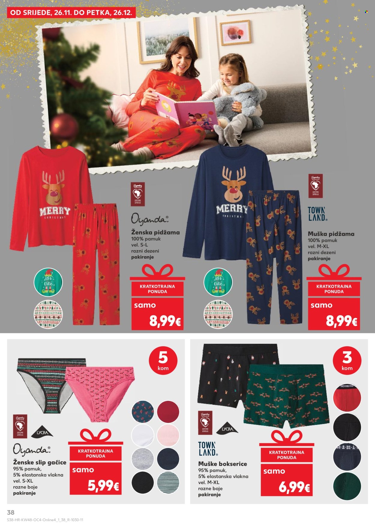 Kaufland katalog - 26.11.2025. - 26.12.2025. Stranica 38