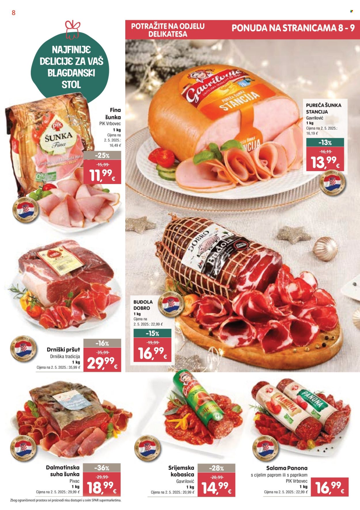 SPAR katalog - 26.11.2025. - 02.12.2025. Stranica 8