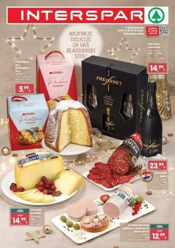 INTERSPAR katalog - 27.11.2025. - 31.12.2025.