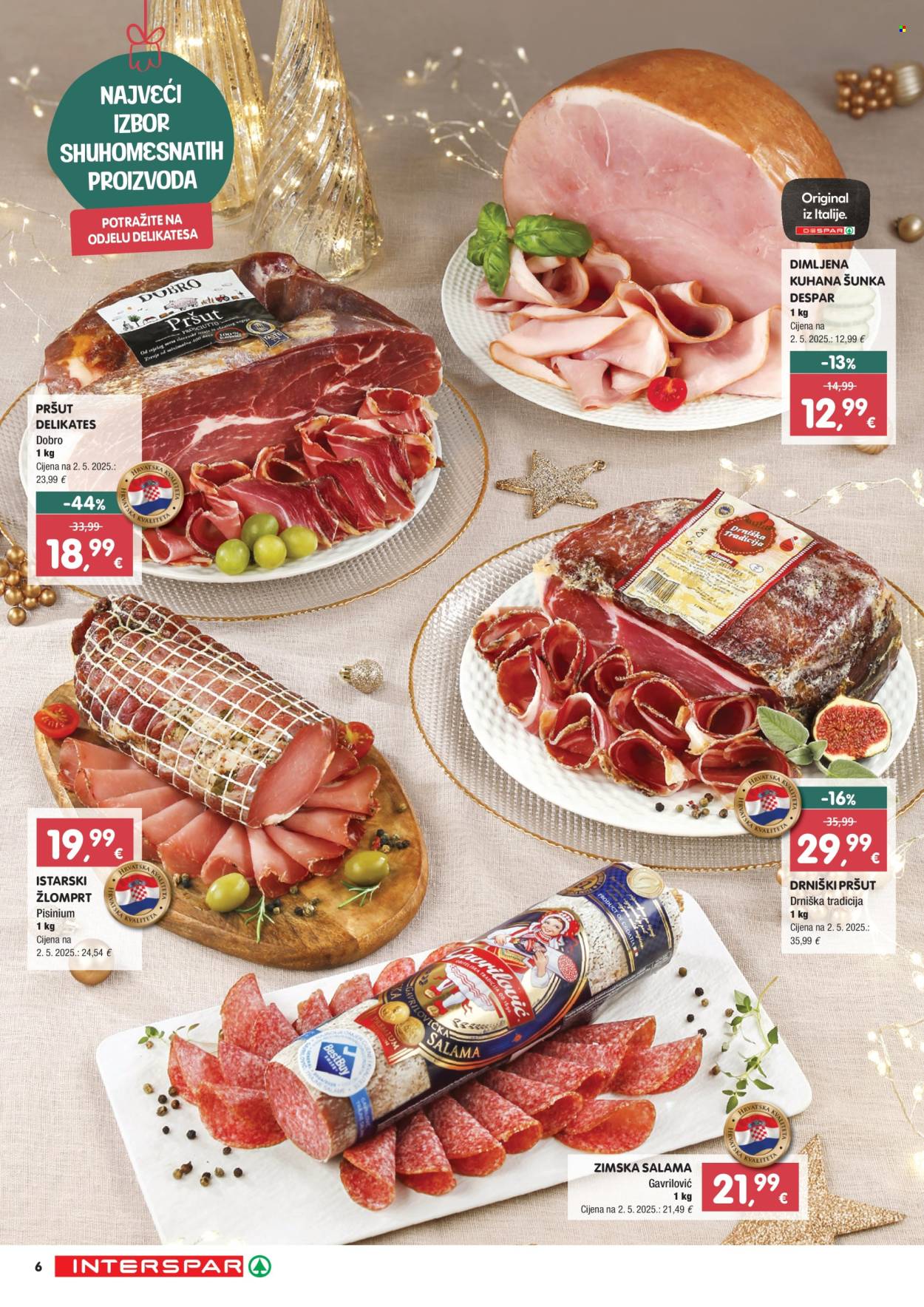 INTERSPAR katalog - 27.11.2025. - 31.12.2025. Stranica 6