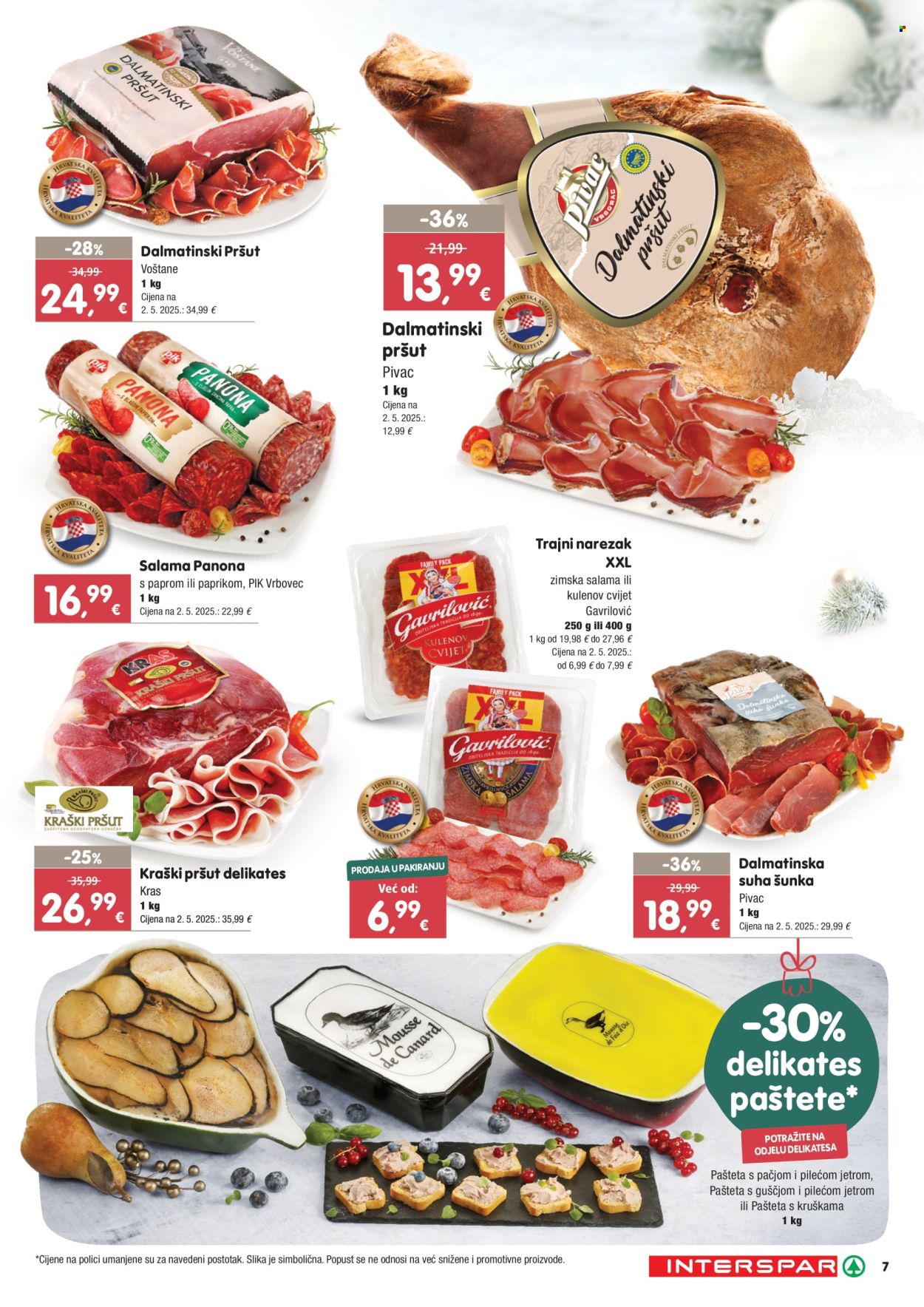 INTERSPAR katalog - 27.11.2025. - 31.12.2025. Stranica 7