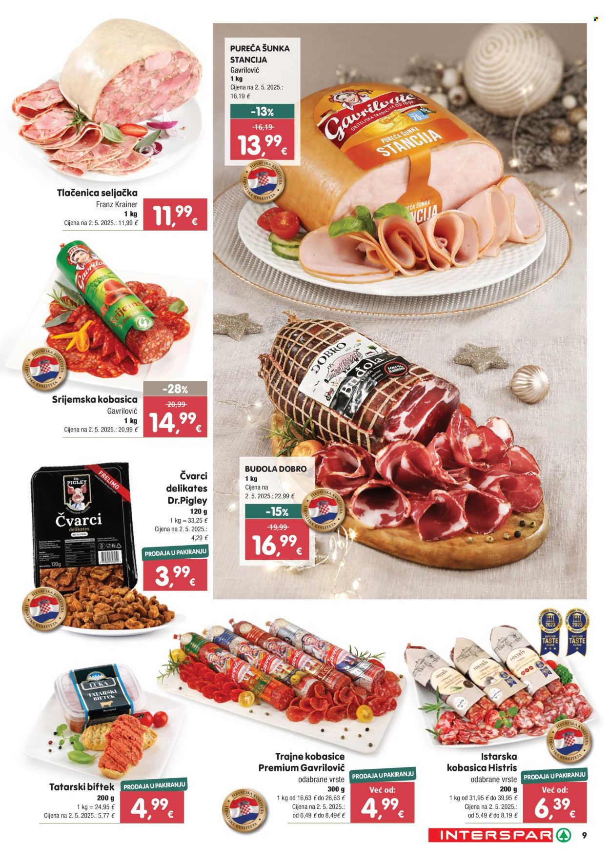 INTERSPAR katalog - 27.11.2025. - 31.12.2025. Stranica 9