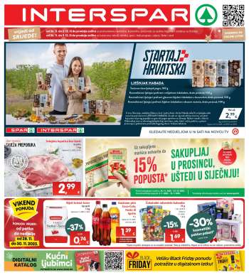 INTERSPAR katalog - 26.11.2025. - 02.12.2025.
