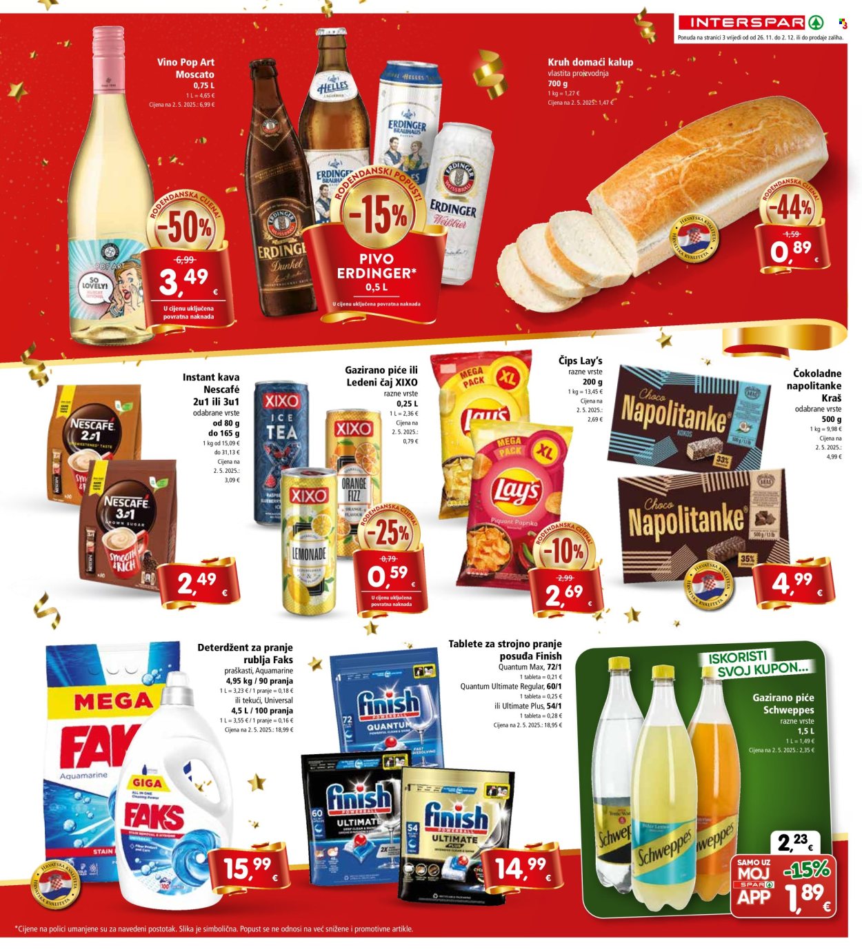 INTERSPAR katalog - 26.11.2025. - 02.12.2025. Stranica 3
