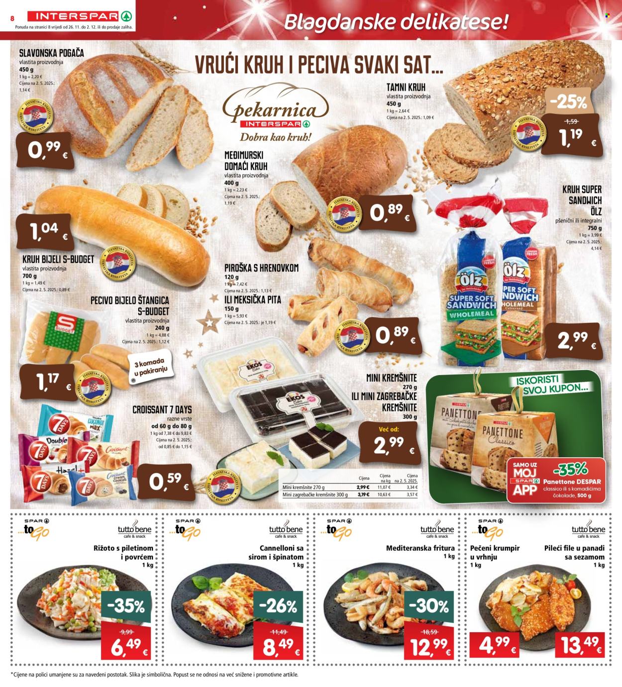 INTERSPAR katalog - 26.11.2025. - 02.12.2025. Stranica 8