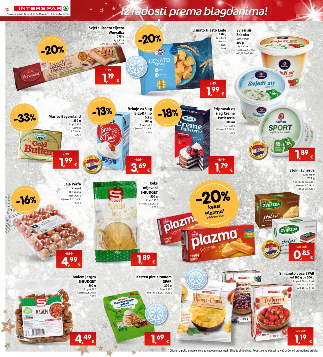 INTERSPAR katalog - 26.11.2025. - 02.12.2025. Stranica 14
