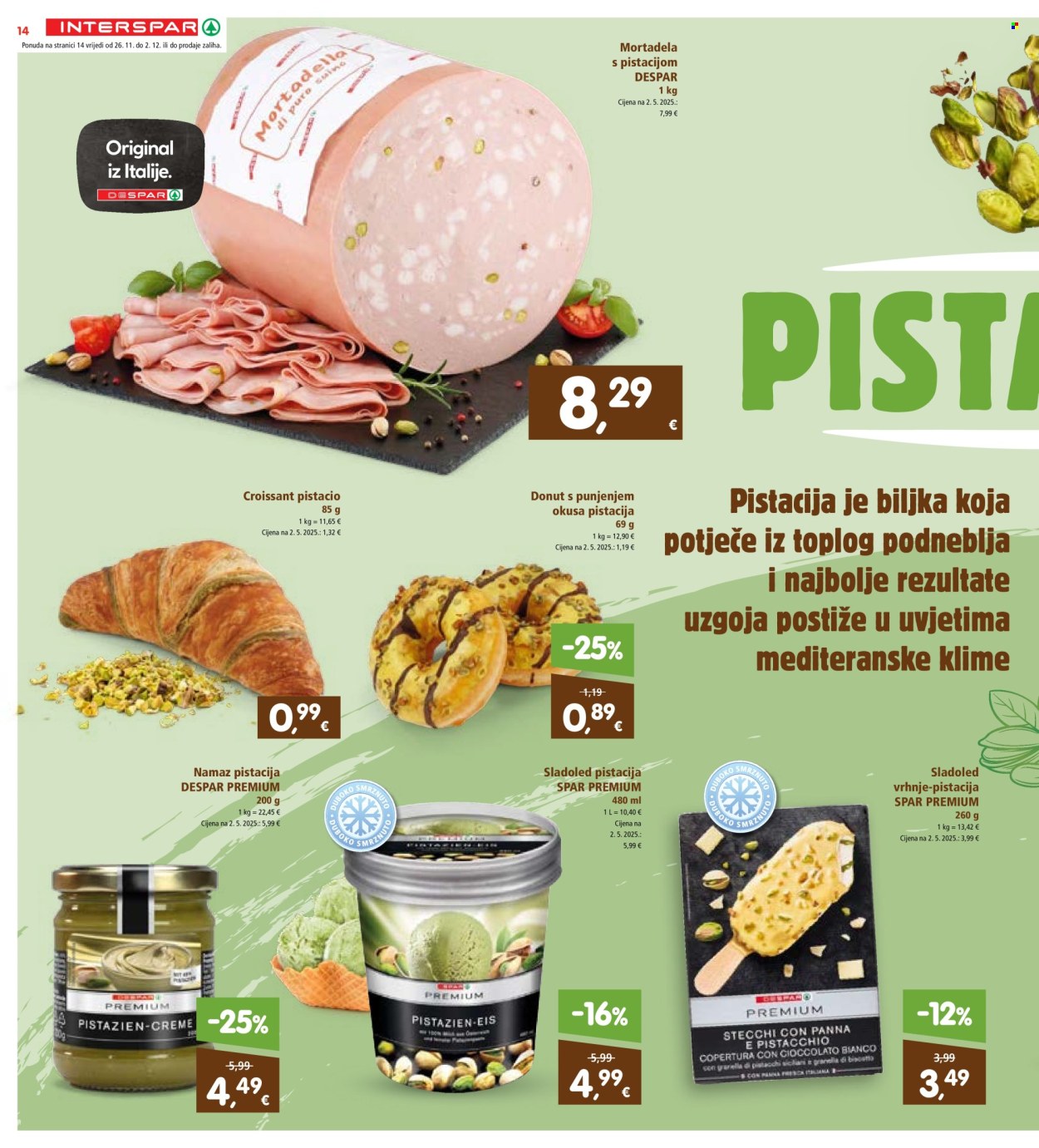 INTERSPAR katalog - 26.11.2025. - 02.12.2025. Stranica 16