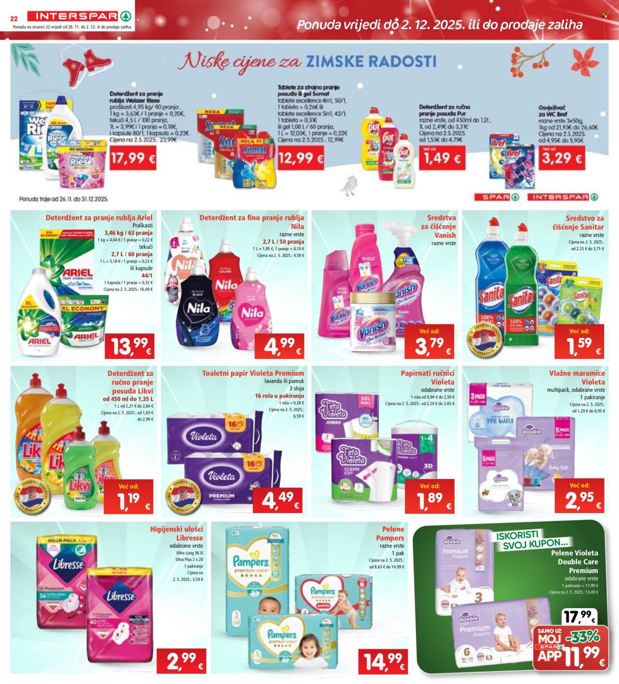 INTERSPAR katalog - 26.11.2025. - 02.12.2025. Stranica 26