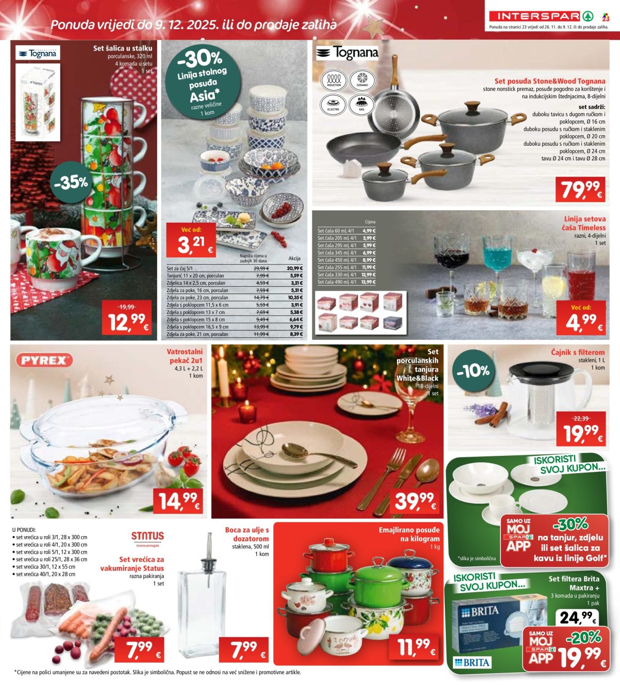 INTERSPAR katalog - 26.11.2025. - 02.12.2025. Stranica 30