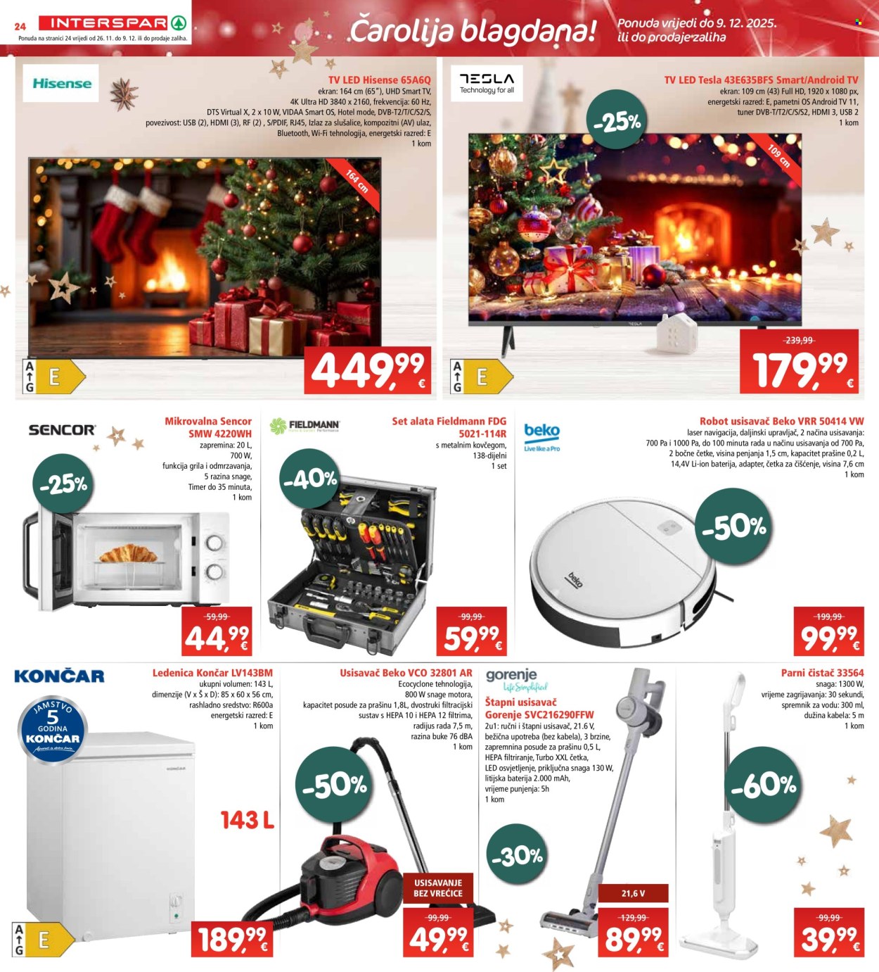 INTERSPAR katalog - 26.11.2025. - 02.12.2025. Stranica 31