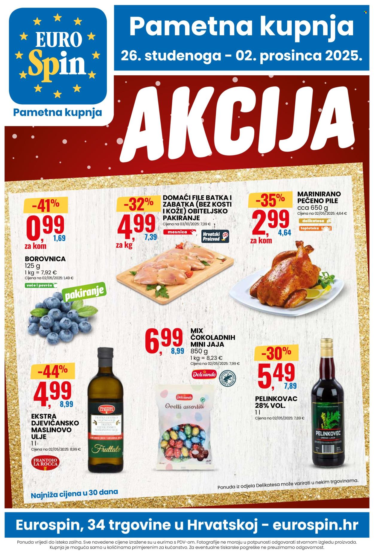 Eurospin katalog - 26.11.2025. - 02.12.2025. Stranica 1