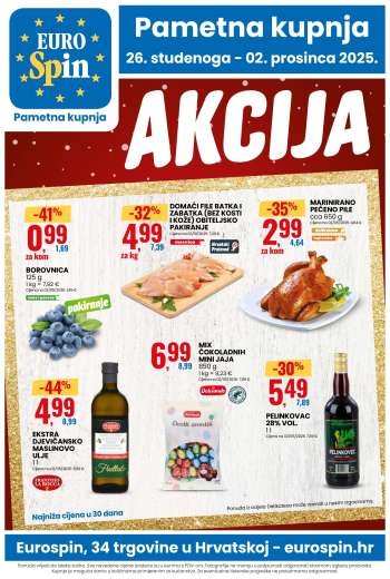 Eurospin katalog - 26.11.2025. - 02.12.2025.