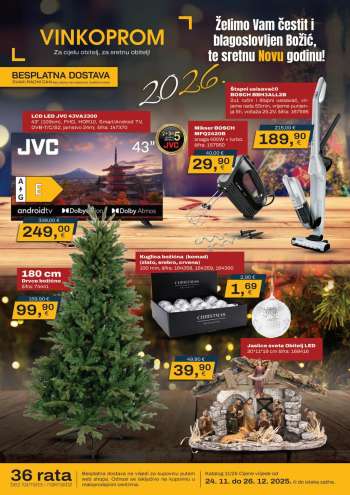 Vinkoprom katalog - 24.11.2025. - 26.12.2025.