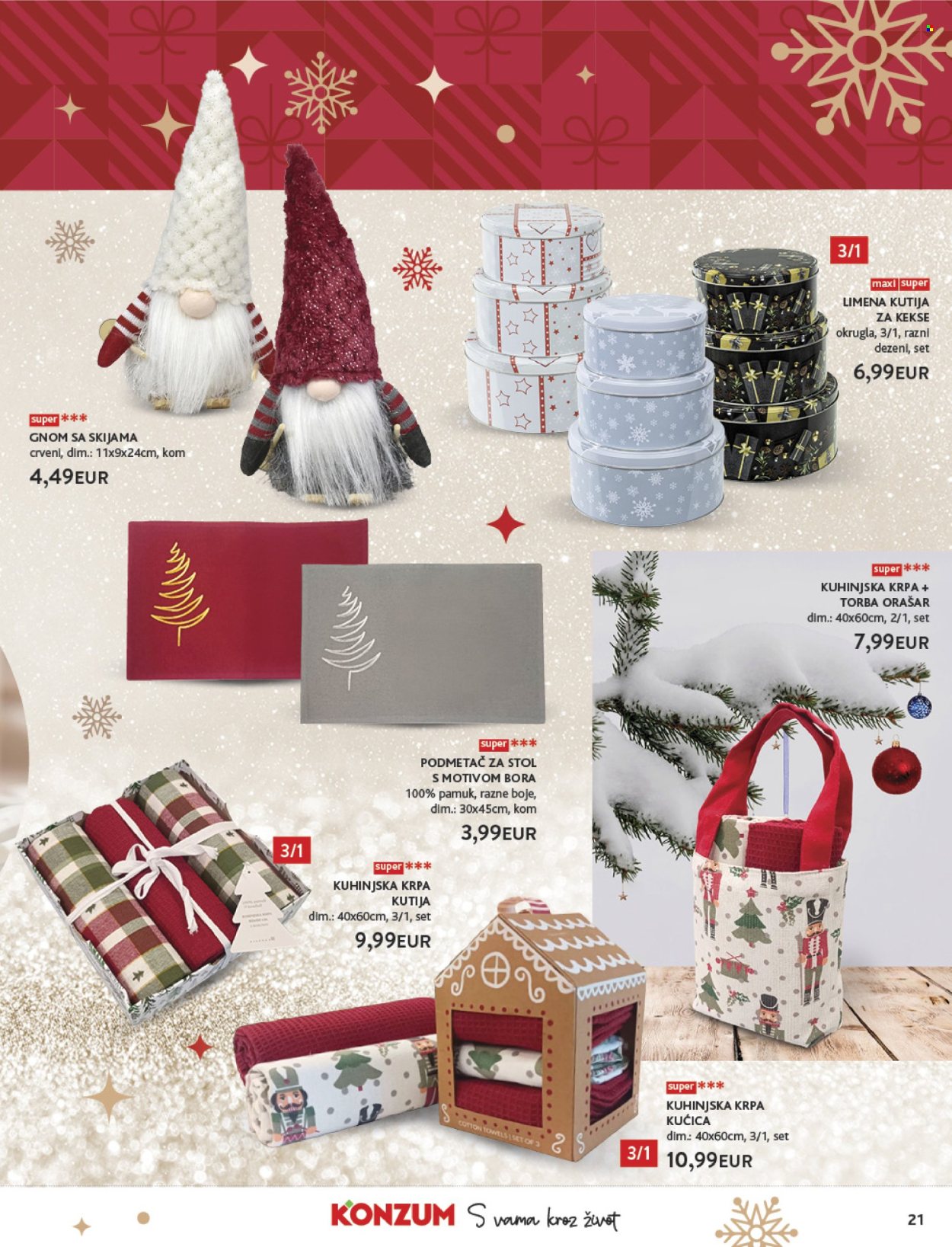 Konzum katalog - 24.11.2025. - 24.12.2025. Stranica 21